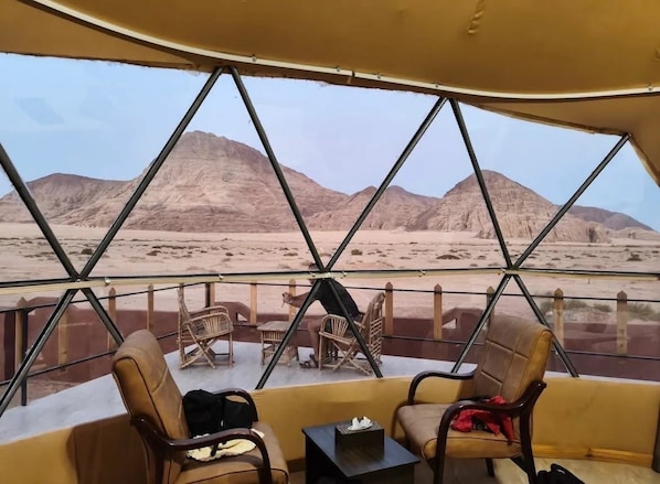 Egyptian cotton sheets, premium bedding, pillow-top beds - Adel rum camp (Wadi Rum)