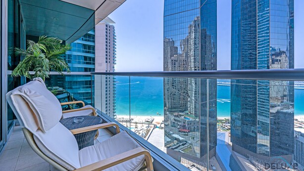 Unclassified image, 1 of 32, button - Sophisticated 3BR w/ Assistant’s Room at Al Fattan Marine by Deluxe Holiday Homes (Dubai)