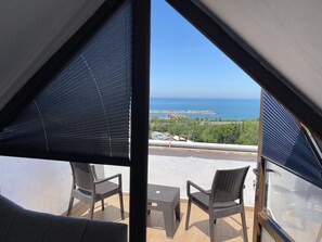 Uitzicht vanuit accommodatie