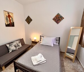 2 quartos, roupa de cama