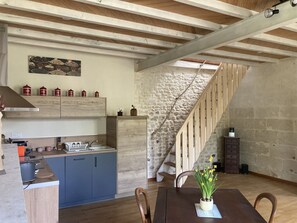 Private kitchen - Gîte les ganivelles (Saint-Dizant-du-Gua)