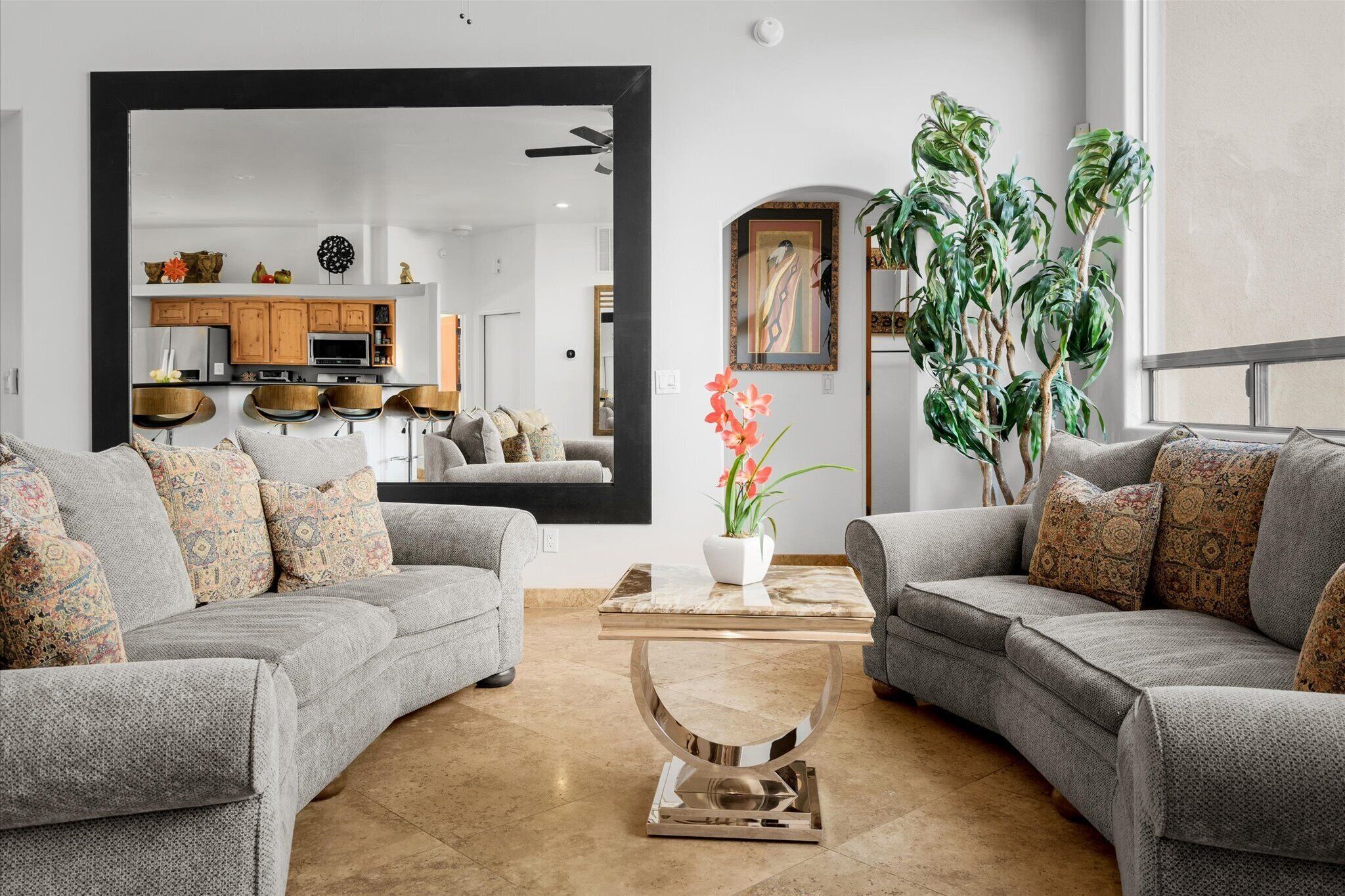 Pet-friendly home in the heart of West Sedona with spa, fire pit, view, + more!