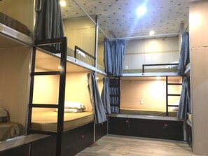 Gemeinsamer Basic-Schlafsaal, Gemischter Schlafsaal | Kostenloses WLAN, Bettwäsche