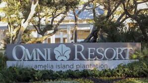 A sign for Omni Resort Amelia Island Plantation. - AMELIA ISLAND PLANTATION VILLA 2/2 IN A GATED COMMUNITY JUST OFF BEACH LOCATION (Fernandina Beach)