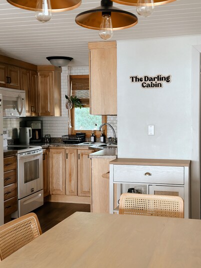 The Darling Cabin, 60's Charm + Modern Flair