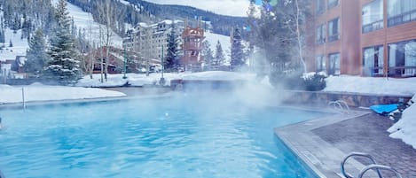 Indoor pool, a heated pool