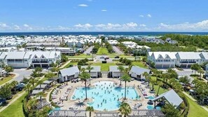 Alberca al aire libre 