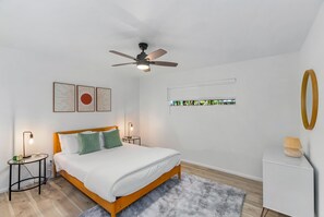 2 bedrooms, iron/ironing board, free WiFi