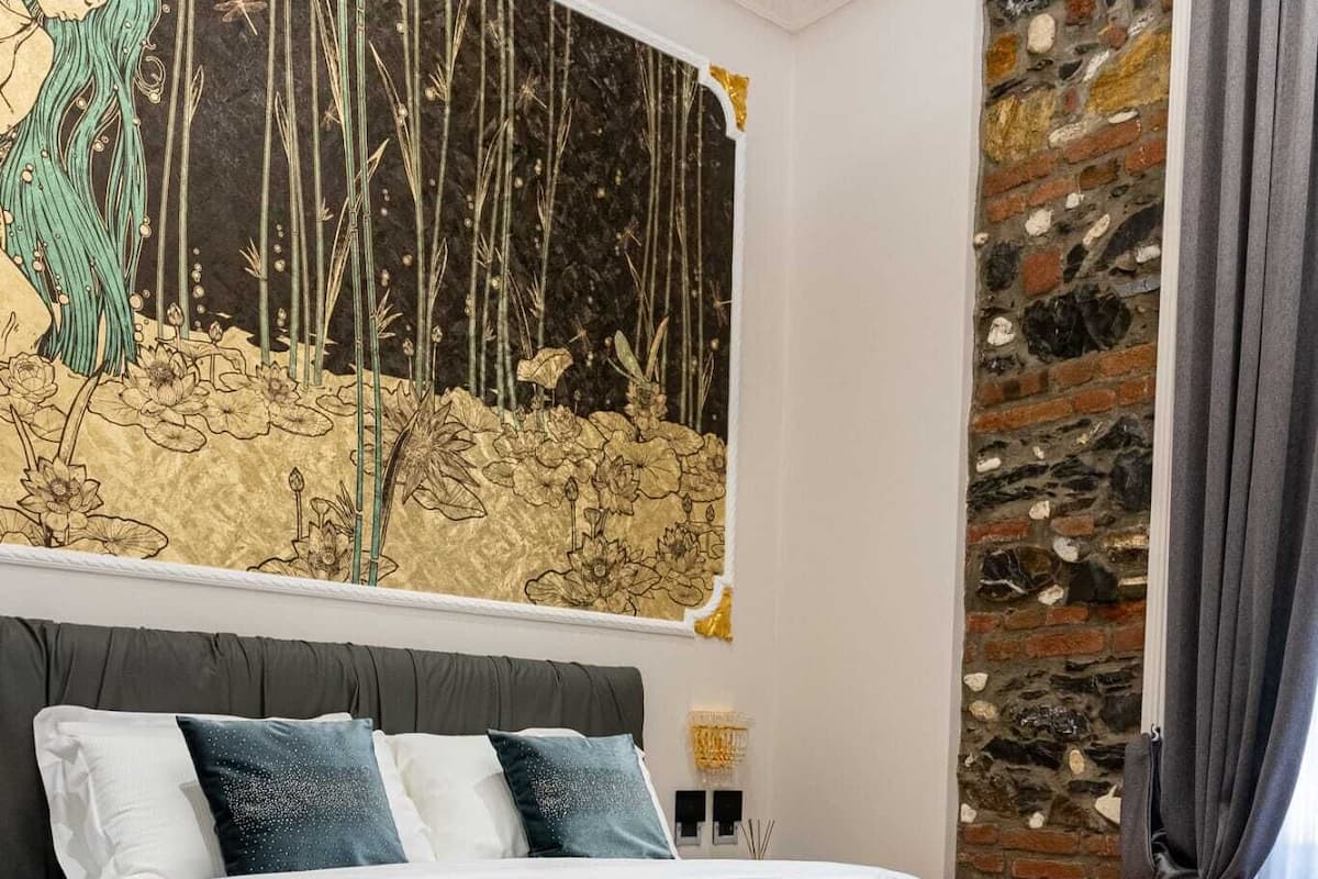 Habitación doble exclusiva, 1 cama King size | Ropa de cama de alta calidad y edredón