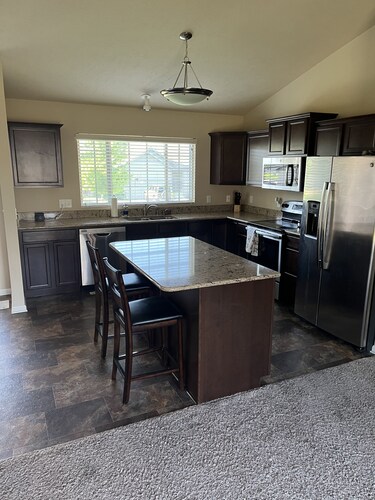 A fun home great for a family or multiple adults located in West Omaha. 