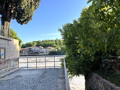 Cute house on the banks of the Rioni