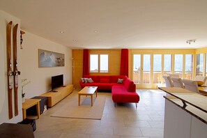 TV, fireplace, DVD player - Chalet Bella Vista 8 (Wengen)