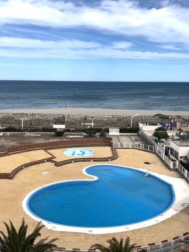 Super t 3 vue mer Piscine Clim Wifi Parking