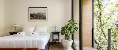 3 chambres, literie de qualité supérieure, couette en duvet d'oie