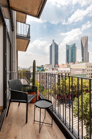 Apartment, 2 Bedrooms, Balcony (603) | Balcony - Wynwood House Londres (Mexico City)