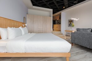 Studio (404) | Literie de qualité, couette en duvet, décor unique, ameublement unique