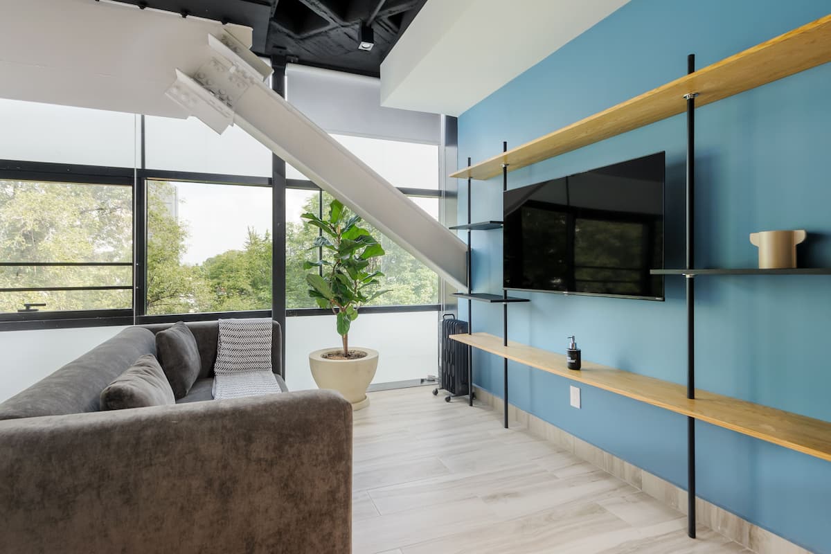 Apartment, 2 Bedrooms, Terrace (401) | Living area | TV
