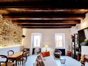 Living area - Elite House SantaCroce - Elegant apartment in the heart of Cagliari (Cagliari)
