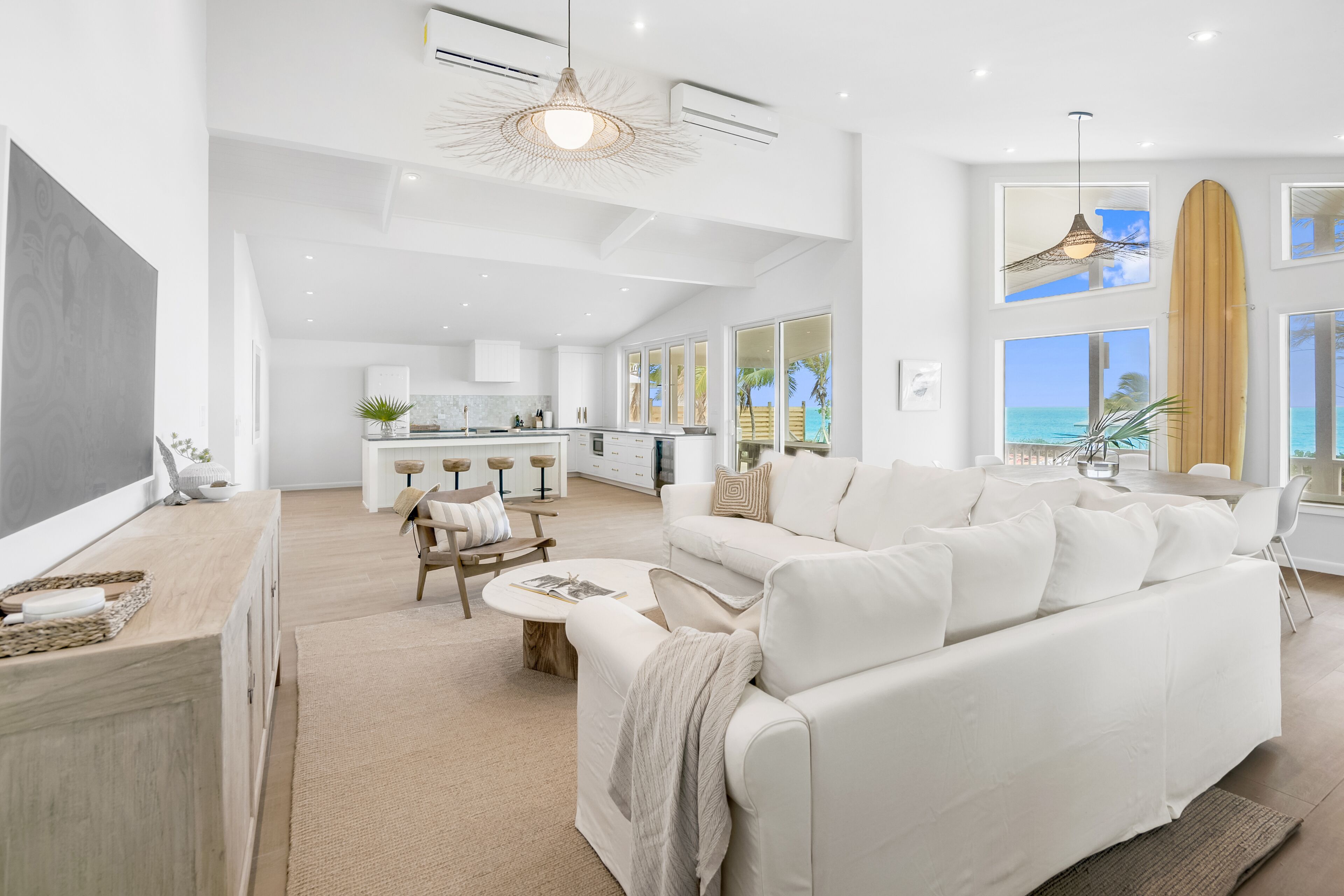 Smart TV, books, stereo, printers