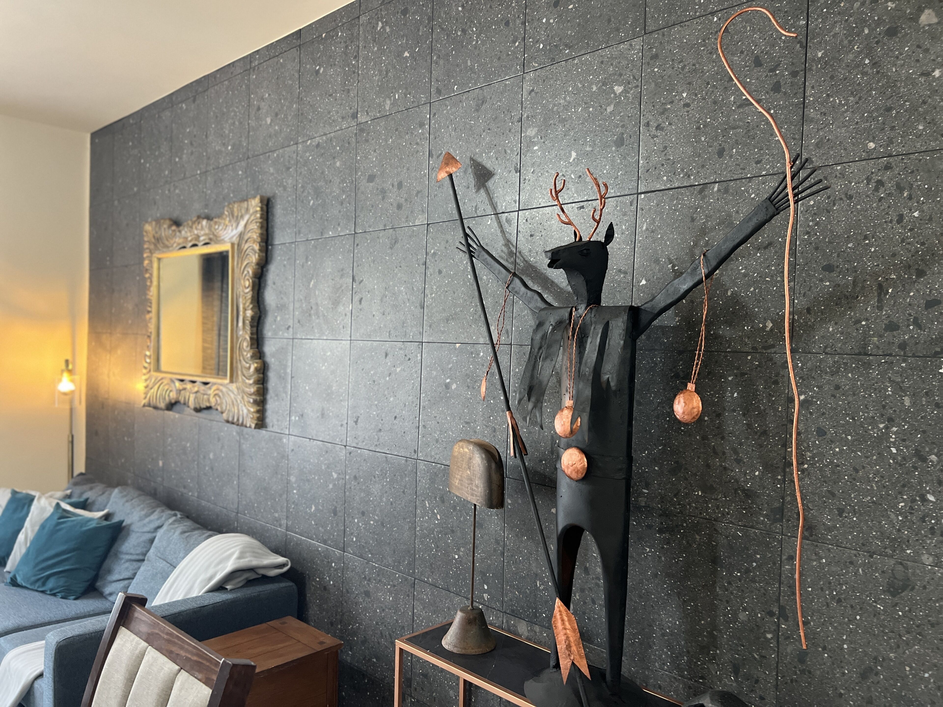 Executive appartement, 2 slaapkamers | Woonruimte | Smart-tv