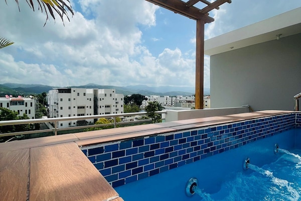 Deluxe appartement | Terras