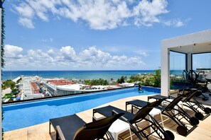 Outdoor pool - OP downtown studio by Casago (Playa del Carmen)