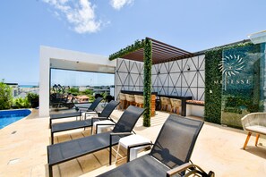 Rooftop terrace - OP downtown studio by Casago (Playa del Carmen)
