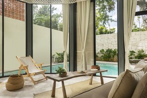 Signature Apartment | Living area - My Soul Home  (Tulum)