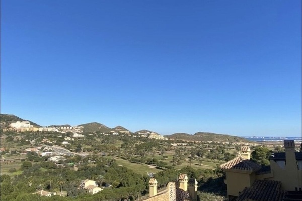 Blick von der Unterkunft