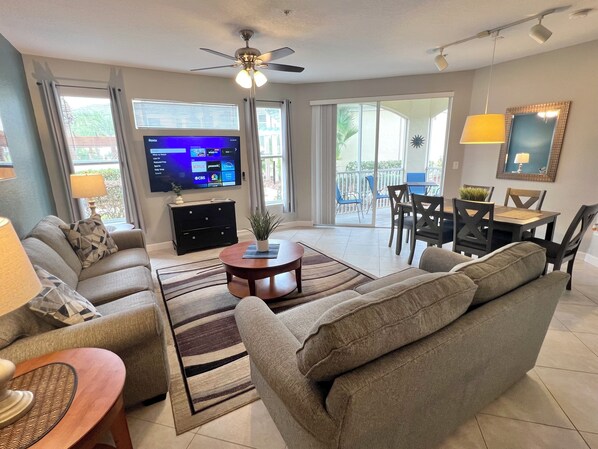 Smart TV, table tennis