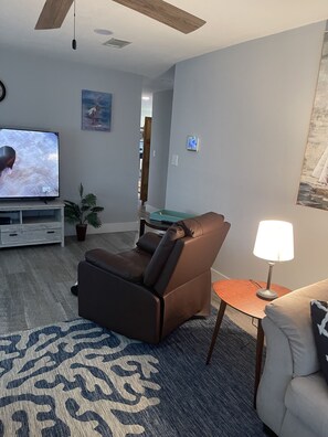 Smart TV, books, music library