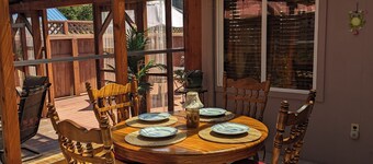 Blue Heron Getaway. Come enjoy the spring and summer in our great cozy house.
