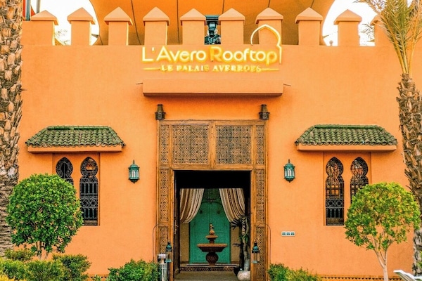 Overnatningsstedets facade