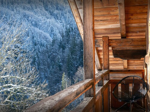 Chalet Ourson du Passieu - séjour en nature pour 10, sauna - OVO Network