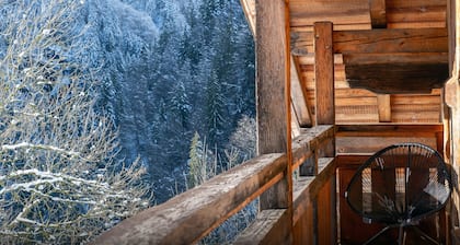Chalet Ourson du Passieu - séjour en nature pour 10, sauna - OVO Network