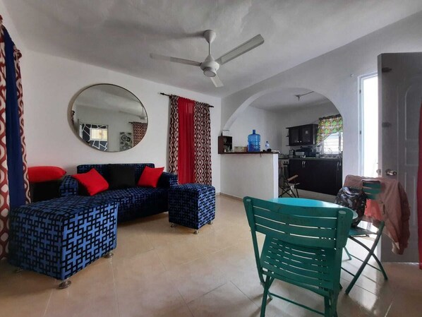 Living area - Quiet and family apartment (La Romana)