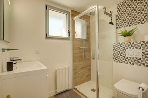 Shower, hair dryer, towels - House in l'Aiguillon, Arcachon (Arcachon)