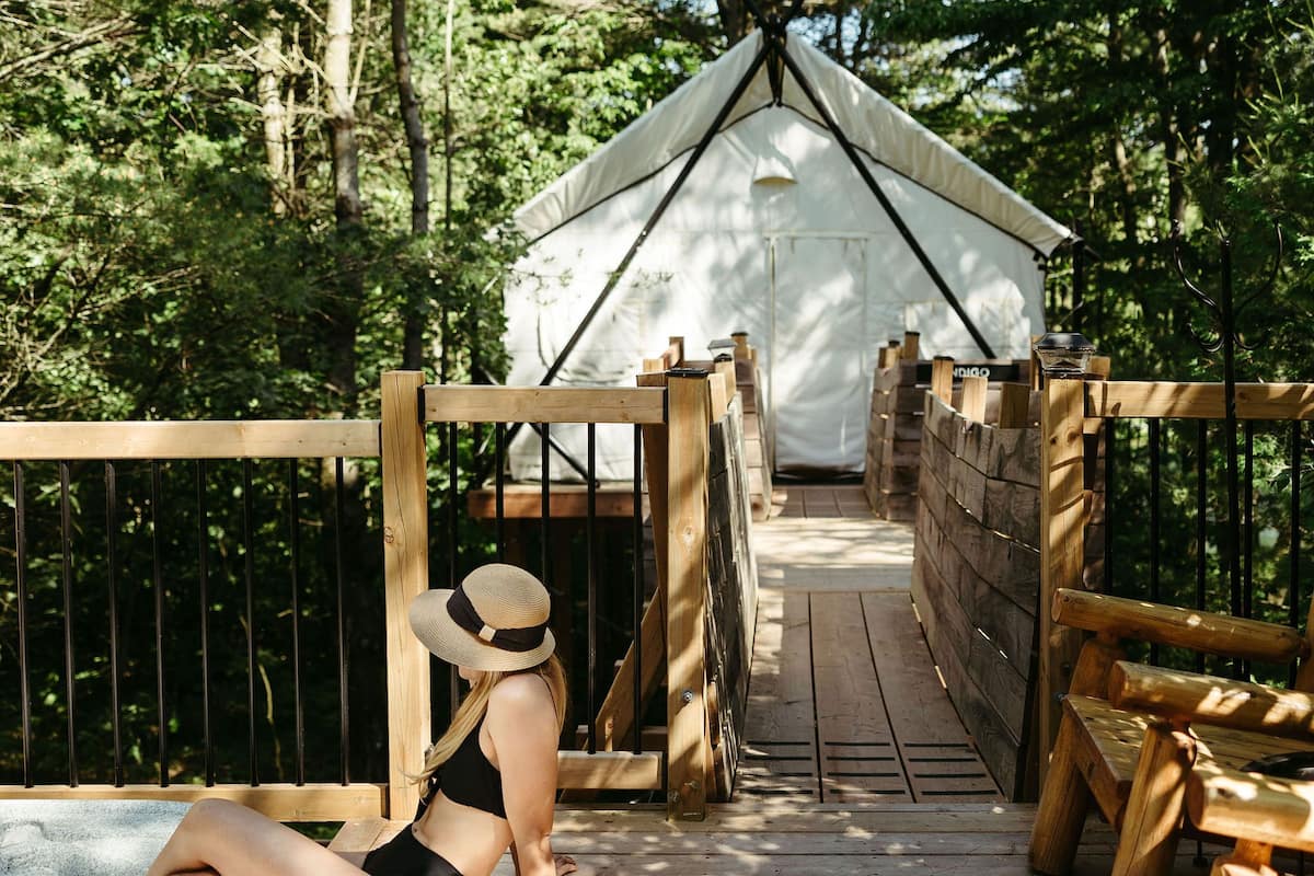 Down comforters, individually decorated, individually furnished