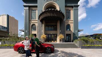 Façade de lâhĂ©bergement