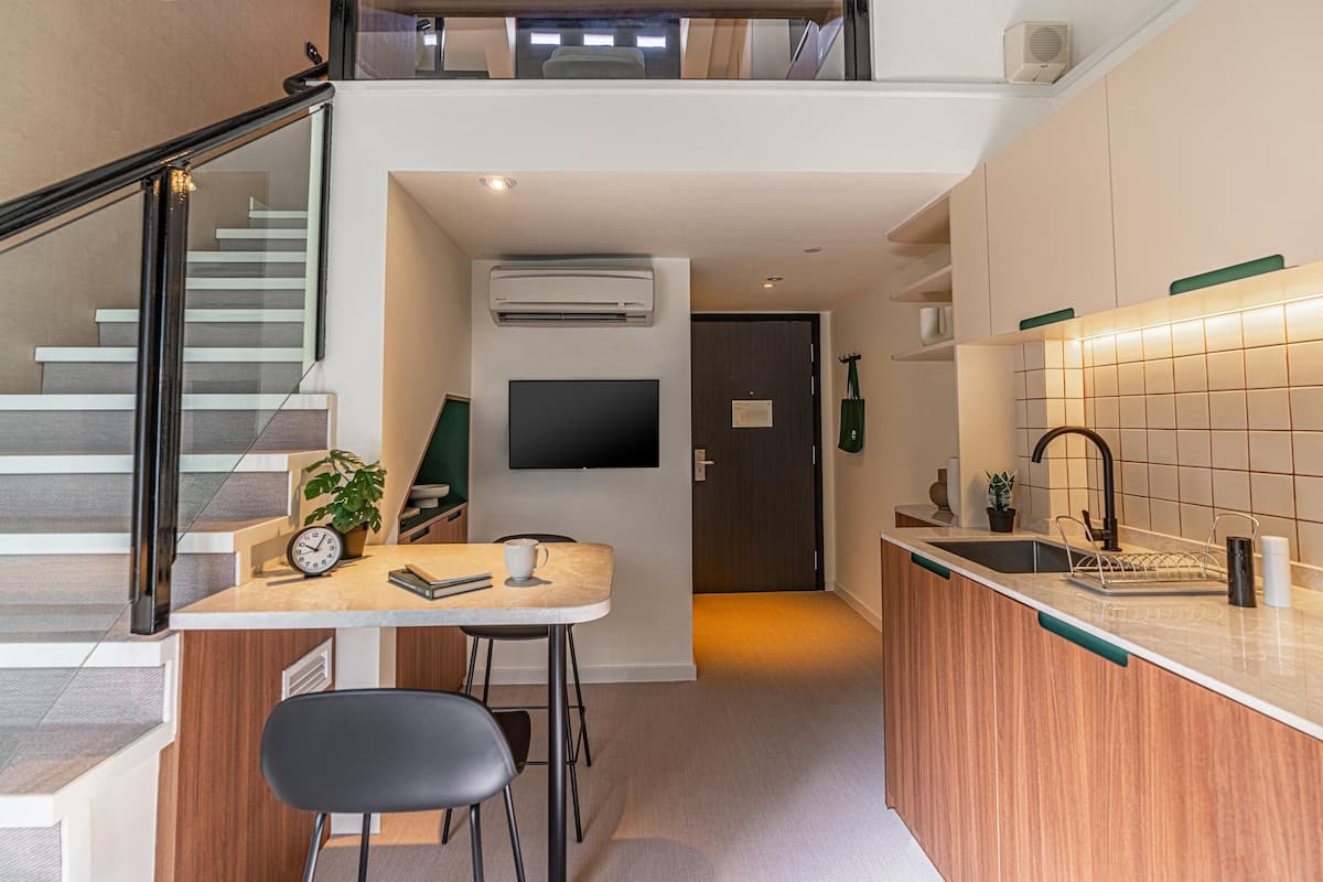 Loft City | 1 camera, una scrivania, postazione laptop, Wi-Fi gratuito