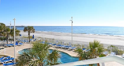 Sandy Beach Resort, 15th floor, 1Bdr Oceanfront, 8 Guests, Myrtle Beach