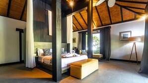Villa de lujo, piscina privada (Maharaja) | 1 dormitorio, minibar, caja fuerte y escritorio