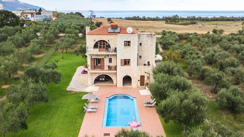 Villa Ostria in der Nähe von Georgioupolis - 3bd 2ba