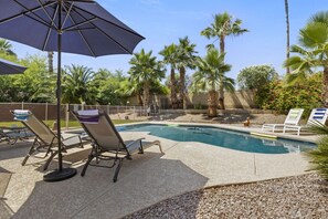 Beheizter Pool