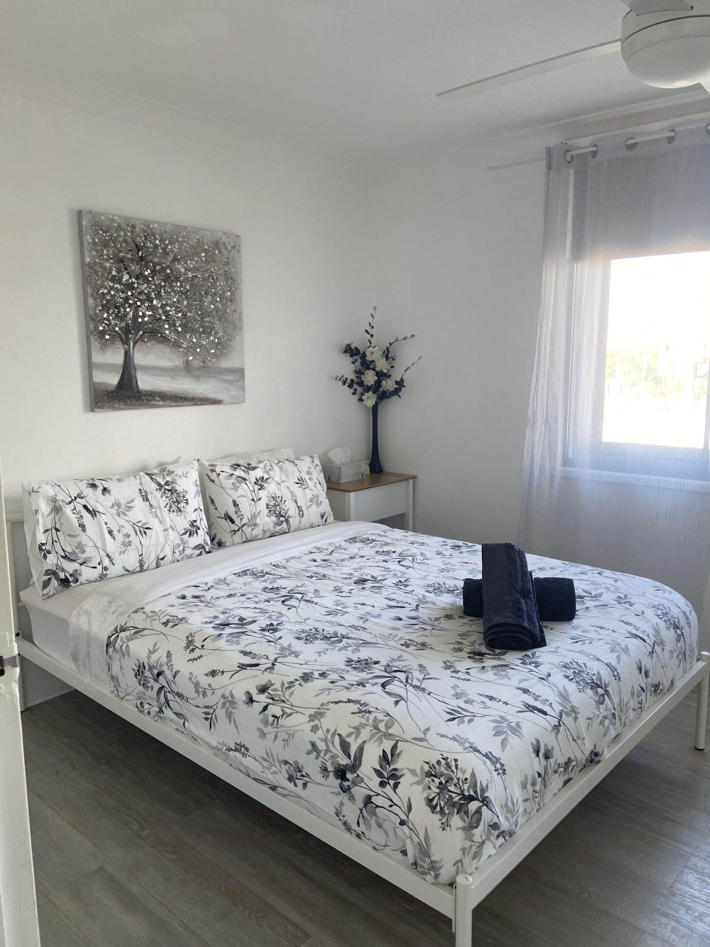 2 間睡房、熨斗/熨衫板、可攜式嬰兒床、免費 Wi-Fi