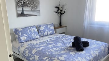 2 sovrum, strykjärn/strykbräda, resesäng och gratis wi-fi