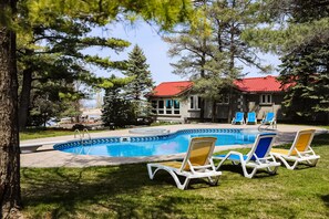 Una piscina climatizada