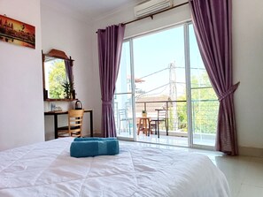 Chambre Double Standard | Vue depuis le balcon