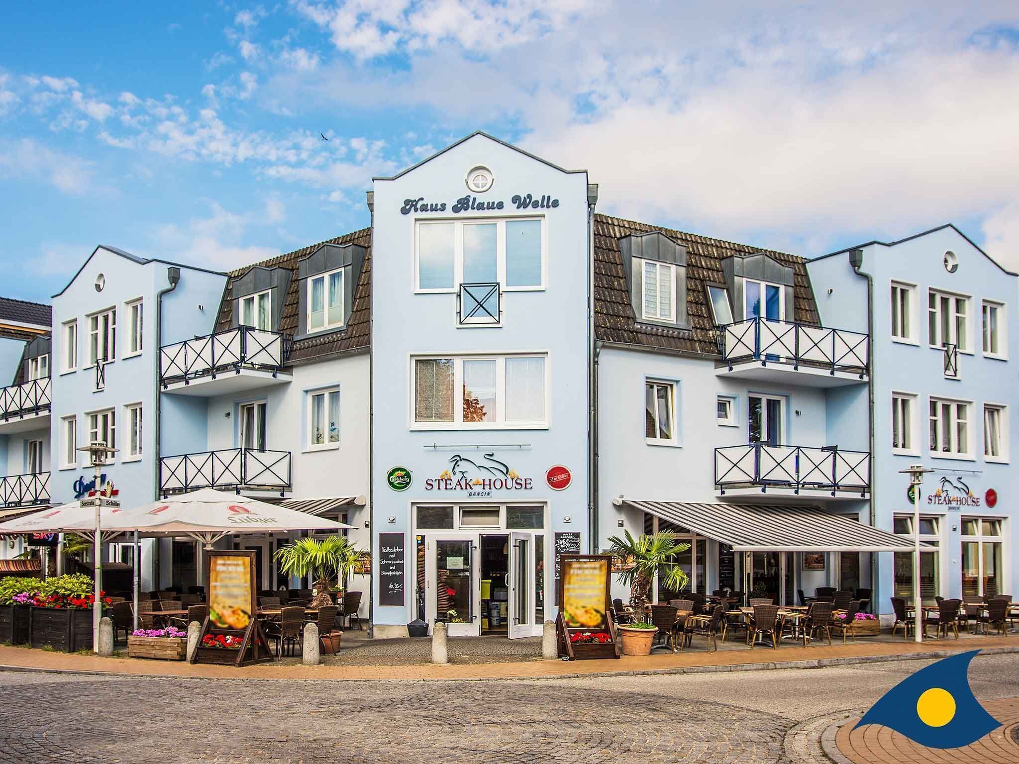 Blaue Welle Außenansicht