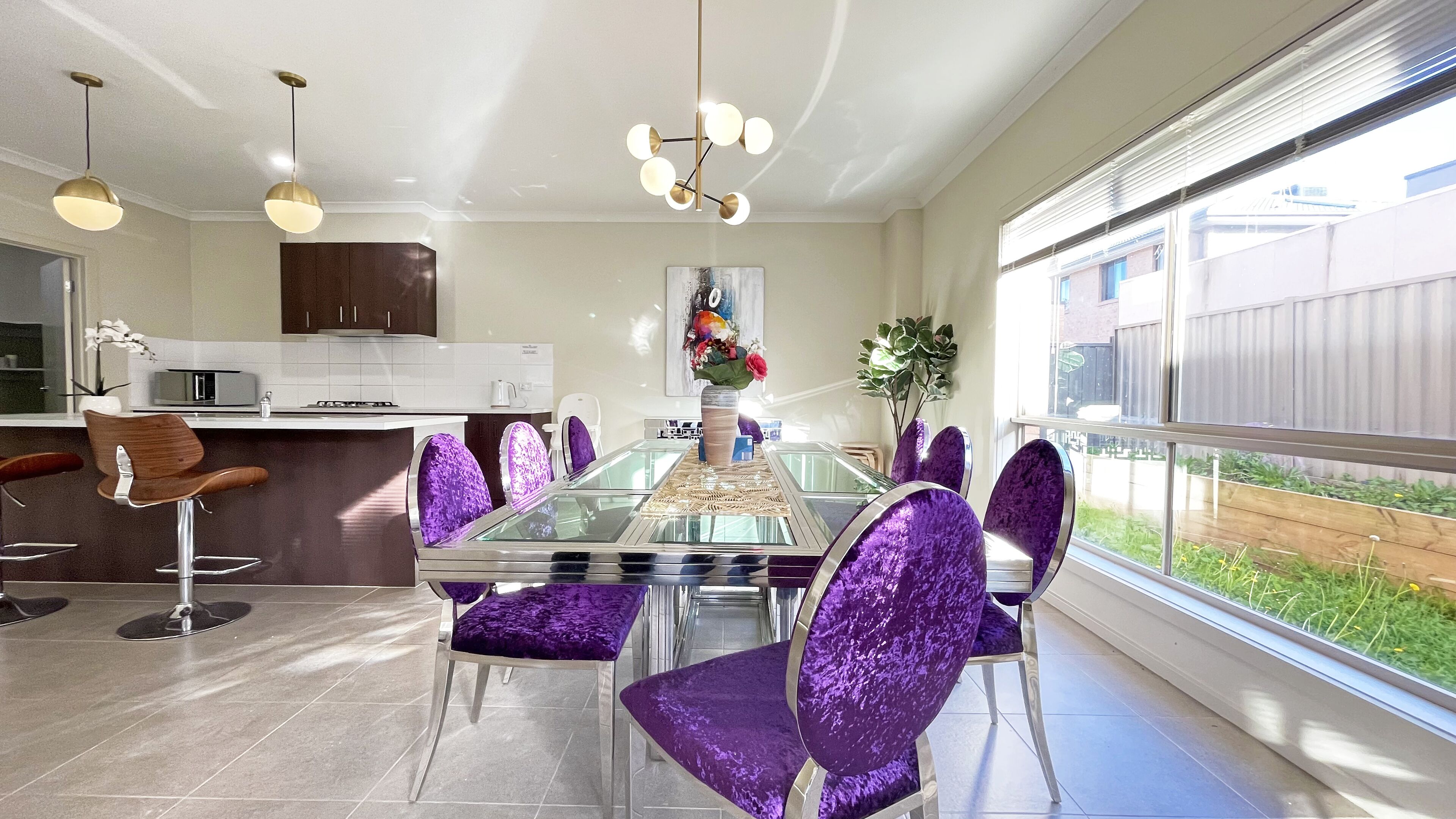 Casa luxo | Opções para refeição no quarto